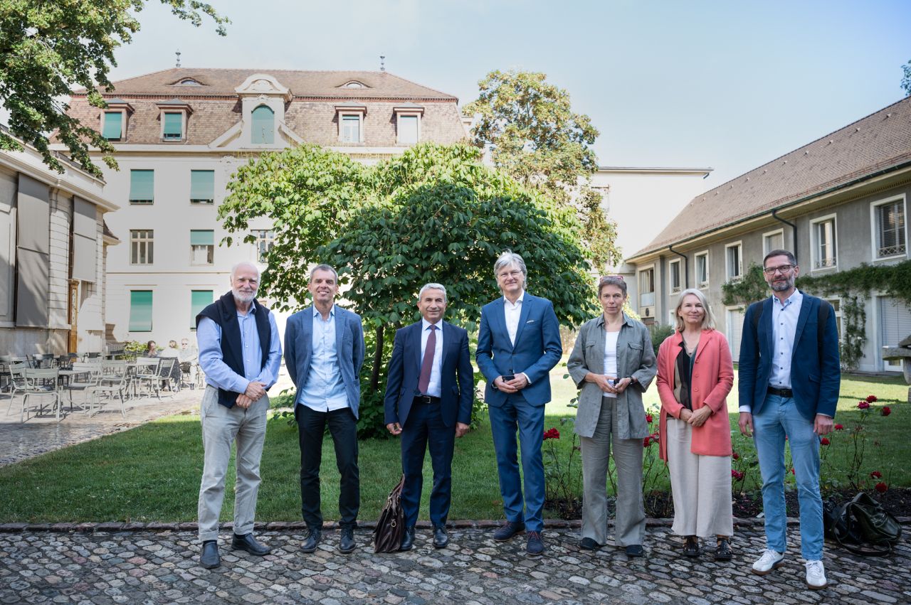 RR Mustafa Atici besucht die Musik-akademie Basel