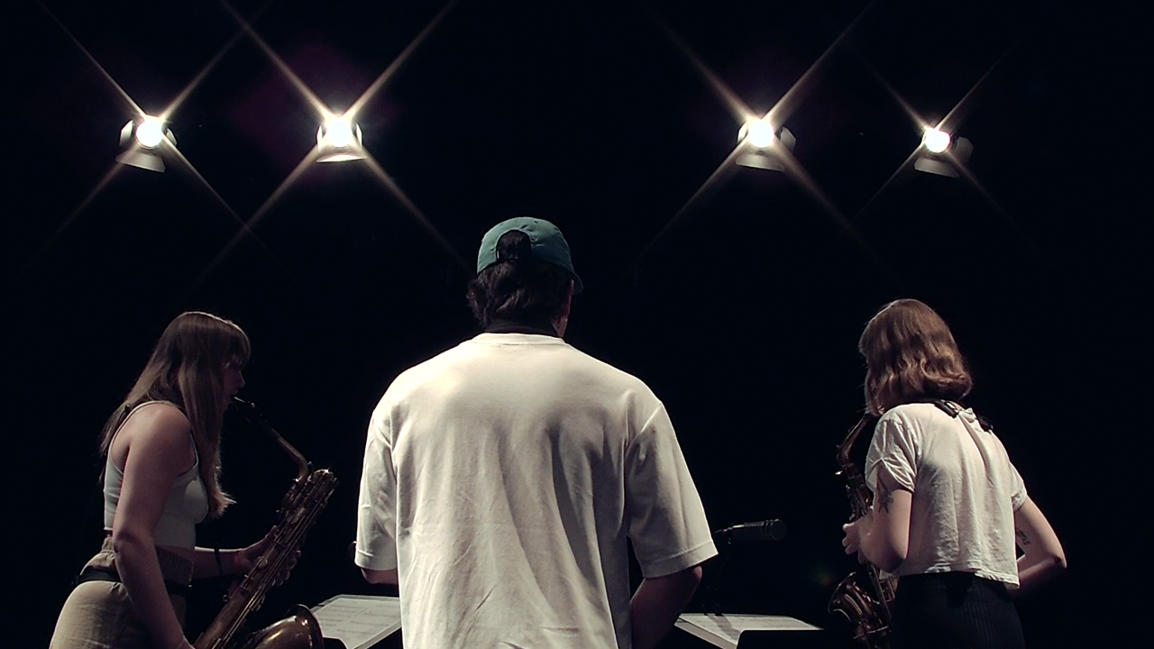 Studierende der Hochschule für Musik Basel FHNW begrüssen den ESC